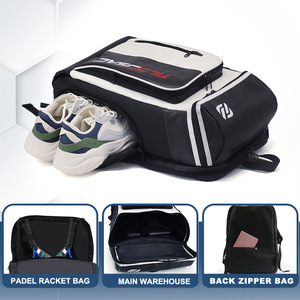 Nouveau sac à raquettes de <span class=keywords><strong>badminton</strong></span> et de pickleball en PVC imperméable populaire transfrontalier avec grande capacité Sac à dos d'extérieur pour le tennis - Product Image 2