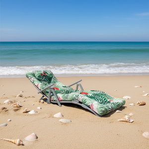 TUMBONA 55*174CM-4, Colchoneta de Playa Rellena de Algodón, Cojines y Almohada para una Relajación Cómoda al Aire Libre - Product Image 2