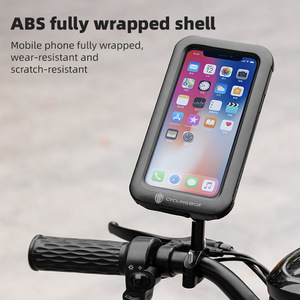 Support de téléphone pour guidon de vélo YueliBicycle, entièrement étanche, en plastique ABS, accessoire de cyclisme - Product Image 4