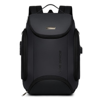 Ransel Kain Oxford untuk Bisnis dengan Port USB, Poliester, Kapasitas Besar 20-39L untuk Laptop, Tahan Air, Tas Travel, Bantalan Udara