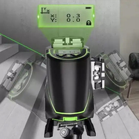 Niveaux laser Pro Niveau laser à lignes croisées à faisceau vert 4D