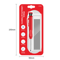 Ensemble de crayons et stylos en plastique de qualité industrielle pour machines de construction, OEM/ODM, meilleur outil de marquage pour charpentiers