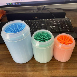 Tazza per la Pulizia Rapida delle <span class=keywords><strong>Zampe</strong></span> dei Cani in Silicone, Strumento Portatile per <span class=keywords><strong>Lavare</strong></span> le <span class=keywords><strong>Zampe</strong></span>, Bestseller - Product Image 5