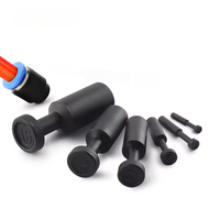 Raccords pneumatiques rapides en nylon de 4 mm/6 mm/8 mm/10 mm/12 mm, embouts de tuyau à pression, connecteurs étanches anti-poussière pour conduites d'air