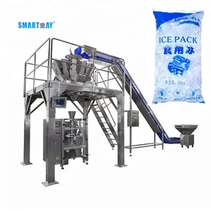 Fully Automatic vertical ice cube cup automatic filling and sealing packing machine 5kg