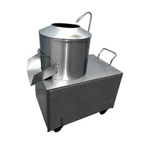 Beliebte Kartoffelwasch- und Reinigungsmaschine, Gemüseschneider, Kartoffelschäl- und Schneidemaschine, Kartoffelschälmaschine