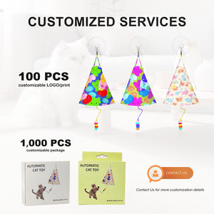 Giocattolo Interattivo per Gatti <span class=keywords><strong>con</strong></span> Corda Elastica, Ricaricabile Automaticamente, Personalizzabile <span class=keywords><strong>con</strong></span> Logo, Prodotto da Fabbrica Certificata BSCI - Product Image 5