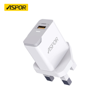 ASPOR 18W QC4.0 Pengisi Daya Nirkabel 3-in-1 untuk Rumah dengan Proteksi OTP/OVP Logo Dapat Disesuaikan Harga Grosir Kecepatan Tinggi
