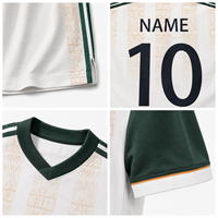 Maillot de football par sublimation personnalisé pour adulte, uniforme d'équipe, vêtement de sport en polyester à séchage rapide, fabricant de maillots de football, commande directe usine