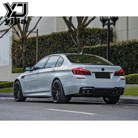 Pour BMW Série 5 2011-2016 F10/F18-M5 Kit de carrosserie de pare-chocs arrière en ABS Matériel OLIVER Ajustement CN