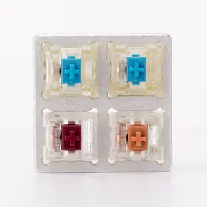 130 Keys ABS Transparent Pudding OEM Keycaps For 61~108 Keys Wired Wireless Cherry MX Blue Black Red Switch Mechanical Keyboard
