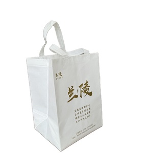 Large Capacity Folding Reusable Non-Woven Wine Shopping Bag Foldable Sac En Toile <strong>Seesack</strong> Saco Sacchetto Di Tela Bolsa No Tejida - Product Image 1
