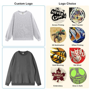 Sudaderas de Invierno de Alta Calidad 100% Algodón Ecológicas, Tejido Francés de Rizo, Cuello Redondo, Personalizables con Estampado - Product Image 3