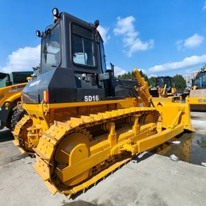 Bulldozer Shantui SD16, chenille d'origine, bulldozer lourd entièrement fonctionnel, équipement de construction fiable, moteur, pompe - Product Image 1