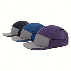 Quick Drying Duck Tongue Reflective 5 Panel Hat Men Women Outdoor Breathable <b>Black</b> <b>Baseball</b> <b>Cap</b> - Product Image 1