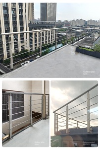 Self-installable <strong>Stainless</strong> <strong>Steel</strong> <strong>Stair</strong> <strong>Handrail</strong> Balcony Railing Modern Minimalist Style Indoor Home Use Flooring 3-Year Warranty - Product Image 4