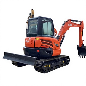 Excavadoras Kubota KX155-4 Usadas Fabricadas en Japón |   Excavadora de cadenas de 5 toneladas de segunda mano |   Miniexcavadora Kubota U55 U56 KX 155 en Venta - Product Image 1