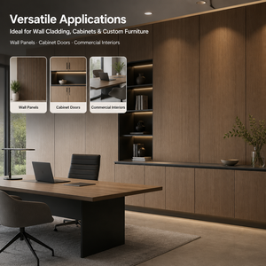 Tablero HPL con Diseño <span class=keywords><strong>de</strong></span> Grano <span class=keywords><strong>de</strong></span> <span class=keywords><strong>Madera</strong></span> Oscura, Venta Directa <span class=keywords><strong>de</strong></span> Fábrica, Resistente al Agua y al Fuego - Product Image 5