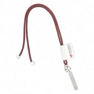 Correa de Cuello Tejida con Cordón Redondo Personalizada con Logotipo, Correas de Cuello con Cordón - Product Image 4