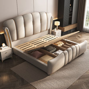 Современная роскошная кровать размера «Queen-Size» или «king-Size» с мягкой обивкой для ванной комнаты - Product Image 2