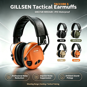 Auriculares Electrónicos Tácticos para Tiro TACCORE S Factory, SNR27dB, Impermeables, con Protección Auditiva Electrónica y Captación de Sonido - Product Image 3