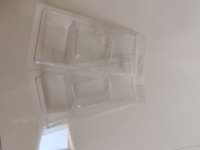 Emballage blister PET anti-écrasement séparé avec fermeture à clip pour chargeur de téléphone et câble USB, blister de protection