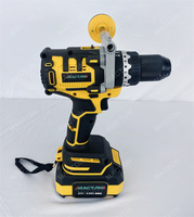 Perceuse sans fil portable à vitesse variable, perceuse pistolet multifonctionnelle, tournevis électrique domestique à moteur sans balais, vente chaude