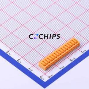 15P-SAN Housing (Wire-to-Board / Wire-to-Wire) P=2mm Connector ( Jack Structure: 1x15P )( Pitch: 2mm )( Number of Rows: 1 ) - Product Image 1