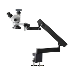 Real Photo <strong>3</strong>.5X-90X Simul-Focal Articulating Zoom Stereo <strong>Microscope</strong> <strong>with</strong> 48MP Digital Camera - Product Image 1