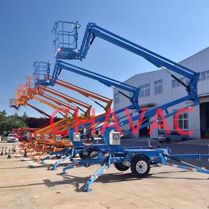 Plateforme élévatrice araignée remorquable de 20 m, plateforme élévatrice sur remorque, <span class=keywords><strong>nacelle</strong></span> élévatrice pour l'entretien des installations - Product Image 6