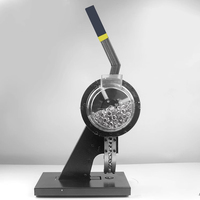 Machine semi-automatique de pose d'œillets et de boucles pour bannières