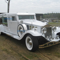 Coche Fúnebre Eléctrico de Lujo Rolls-Royce Clásico, Estilo Retro, para Funerarias, Coche para Ataúdes, Color Personalizado, Estructura de Acero 3K