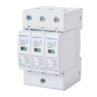 Parafoudre industriel T2 40KA 800VDC sur rail DIN pour protection contre les surtensions et la foudre CC pour onduleur solaire et système photovoltaïque