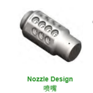 วาล์วควบคุมไอน้ำพิเศษแบบหลายหัวฉีด Parcol 1-4440 ซีรีส์ SPRAYSAT วาล์วบอลสำหรับลดความร้อนสูง วัสดุเหล็กกล้าคาร์บอน/CrMo มาตรฐาน ANSI - Product Image 3