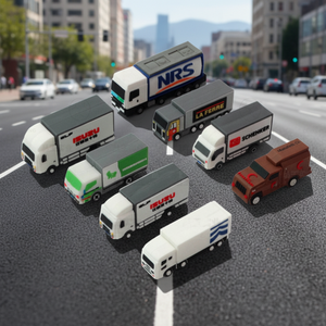 Logo personnalisé promotion marque cadeau 2 go 4 go 8 go 16 go 32 go 64 go 128 go mélangeur de béton en forme de camion clé Usb - Product Image 4