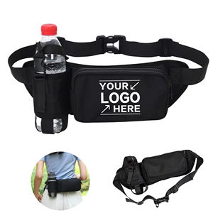 Sac bandoulière multifonctionnel avec poche porte-bouteille, étanche, sangle réglable, pour course à pied, randonnée, voyage, sports de plein air - Product Image 1