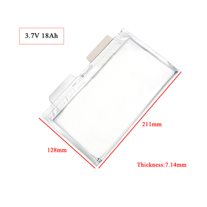 เซลล์แบตเตอรี่ลิเธียมไอออนแบบพ็อกเก็ต Huzhou NCM <span class=keywords><strong>3.7</strong></span> 3.7V 18Ah 20Ah 21Ah Li-NMC Microvast Prismatic Lipo-AKKU - Product Image 5