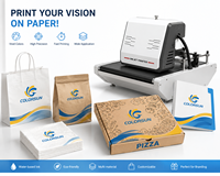 Imprimante numérique pour sacs en papier CY1-500 à passage unique, machine d'impression jet d'encre HP pour sacs en papier kraft, boîtes et emballages
