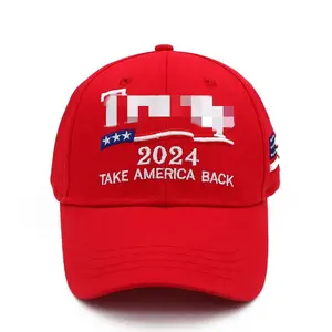 Wholesale Price Unisex 2024 US Presidential Election Baseball Caps For Men and Women