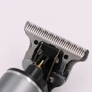 Hohe Anzahl Haarschneider wasserdichte Fabrik Großhandel Clipper T-Klinge USB Geräuscharme Null-Lücken-Haarschneidemaschine