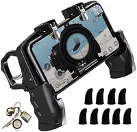 Manette de jeu mobile filaire K21 en ABS pour Call of Duty, Fortnite, avec gâchettes de tir L1R1, manette de jeu sensible pour iOS