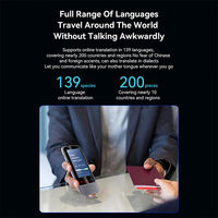 Traducteur de langues en ligne DC M30 durable avec 142 langues, traduction vocale et photo hors ligne, interprète simultané intelligent IA