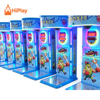 Machine de jeu de boxe pour enfants à monnayeur, simulateur de boxe et testeur de force pour parcs d'attractions, salles d'arcade et centres commerciaux