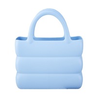 Sac de plage carré léger en EVA, nouvelle collection été, tendance, imperméable, portable, pour femme, usage quotidien, idéal pour le shopping.