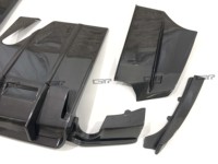 Diffuseur arrière en véritable fibre de carbone de style Geex pour BMW Série 3 F30 F35 M Sport, diffuseur de pare-chocs arrière, kit carrosserie MT