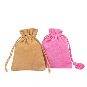 Wholesale Indian Handmade Cotton Drawstring Jewelry <b>Container</b> Eco-Friendly <b>Small</b> Eco-Conscious Organizer Pouch - Product Image 1