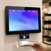 Terminal Punto de Venta EDOO P1010 con Android 11, Pantalla Táctil de 10.1 Pulgadas, Caja Registradora RK3566 con Escáner 1D/2D Integrado para Supermercado