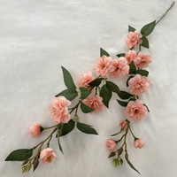 Fleurs artificielles de camélia, branches de camélia en soie, vente en gros d'usine, arrangement de mariage, décoration intérieure, fausses branches de fleurs