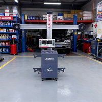 Machine d'alignement 3D à quatre roues avec suivi automatique Launch X-831S-1, haute précision, 300W, 110V/220V pour voiture