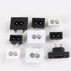 Đầu Nối Ổ Cắm Điện Đầu Vào Bảng Nam 3P IEC 320 C14 <span class=keywords><strong>AC</strong></span> 250V 15A - Product Image 5